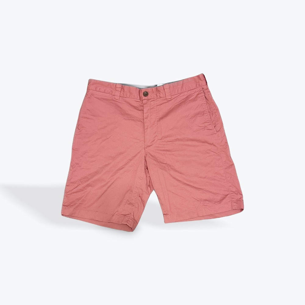 J. Crew Stretch Chino Shorts Coral Pink Men's Size 31 Casual‎ Summer